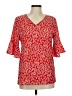 Unbranded 100% Polyester Red Casual Dress Size M - photo 1