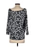 Gibson Gray 3/4 Sleeve Top Size S - photo 2