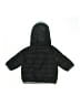 Gymboree 100% Nylon Solid Black Jacket Size 6-12 mo - photo 2