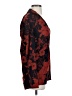 PrettyLittleThing 100% Polyester Floral Red Blazer Size 2 - photo 4