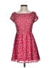 TOBI 100% Polyester Hearts Red Casual Dress Size S - photo 1