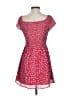 TOBI 100% Polyester Hearts Red Casual Dress Size S - photo 2