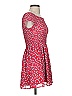 TOBI 100% Polyester Hearts Red Casual Dress Size S - photo 4