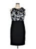 AB Studio Graphic Black Cocktail Dress Size 14 - photo 1