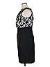 AB Studio Graphic Black Cocktail Dress Size 14 - photo 5
