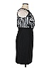AB Studio Graphic Black Cocktail Dress Size 14 - photo 4
