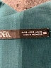 Zara 100% Polyester Teal Casual Dress Size S - photo 7