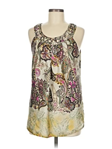 Signature by Larry Levine Sleeveless Blouse (view 1)