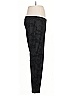 Susan Graver Graphic Black Active Pants Size XL - photo 4