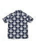 Gap Kids Print Blue Short Sleeve Button-Down Shirt Size 8 - photo 2