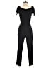 Splendid 100% Rayon Solid Black Jumpsuit Size M - photo 2