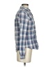 Current/Elliott Plaid Blue Long Sleeve Button-Down Shirt Size XS (0) - photo 4