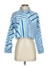 Solid & Striped 100% Cotton Stripes Blue Long Sleeve Blouse Size S - photo 1