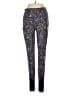 Athleta Print Black Purple Active Pants Size S - photo 1