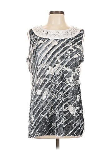 Brittany Black Sleeveless Blouse (view 1)