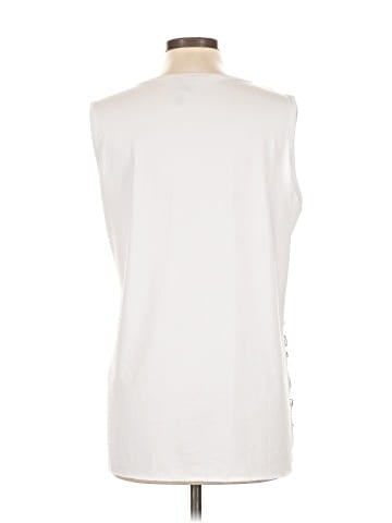 Brittany Black Sleeveless Blouse (view 2)