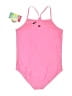 Hurley Solid Pink One Piece Swimsuit Size XL - photo 2
