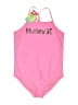 Hurley Solid Pink One Piece Swimsuit Size XL - photo 1