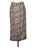 Studio C Paisley Gray Casual Skirt Size 8 - photo 2