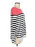 Ann Taylor LOFT Stripes Pink White Pullover Sweater Size M - photo 4