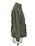 Old Navy 100% Cotton Solid Green Jacket Size XS - photo 4