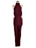 Lulus Solid Burgundy Jumpsuit Size S - photo 1