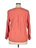 Assorted Brands Polka Dots Orange Long Sleeve Blouse Size 16 - photo 2