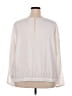 Remade 100% Polyester Ivory Long Sleeve Blouse Size 3X - photo 2