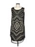 Mara Hoffman 100% Polyester Graphic Black Casual Dress Size L - photo 1