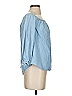Vineyard Vines 100% Cotton Blue 3/4 Sleeve Blouse Size 2 - photo 4