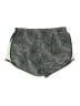 Nike 100% Polyester Chevron-herringbone Silver Athletic Shorts Size S - photo 2