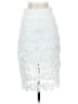 Lulus 100% Polyester Silver Formal Skirt Size XS - photo 1