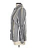 Venus Stripes Gray Long Sleeve Button-Down Shirt Size 12 - photo 5