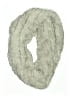Peace & Pearls 100% Polyester Gray Scarf One size - photo 1