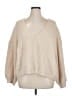 Boden Metallic Tan Ivory Pullover Sweater Size 16 - 18 - photo 1