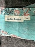 Roller Rabbit 100% Cotton Teal 3/4 Sleeve Blouse Size XS - photo 7
