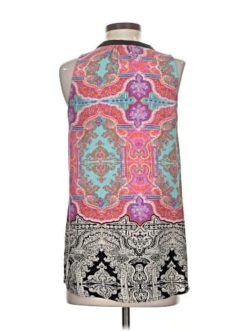 Vanessa Virginia Sleeveless Silk Top (view 2)