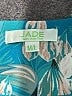 Jade 100% Polyester Teal 3/4 Sleeve Blouse Size Med - Lg - photo 7