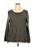 Green Tea Gray Long Sleeve Top Size XXL - photo 1