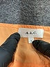 A.L.C. 100% Polyester Orange Cocktail Dress Size 4 - photo 4