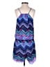 Shrinking Violet Chevron-herringbone Purple Romper Size XS - photo 2