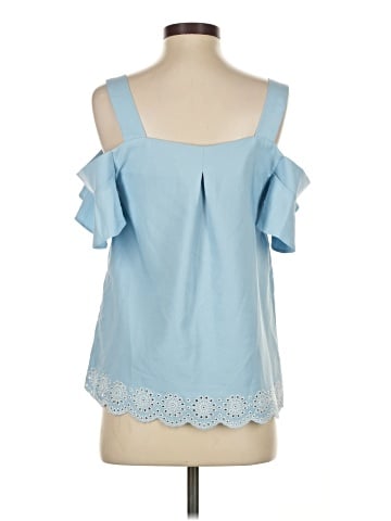 Blue Rain Sleeveless Blouse (view 2)