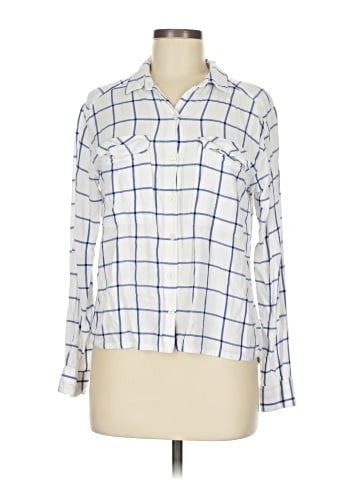 Forever 21 Long Sleeve Button Down Shirt - front