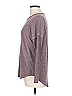 Bobeau Gray Long Sleeve Top Size L - photo 5