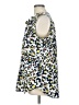 CAbi 100% Polyester Animal Print White Sleeveless Blouse Size L - photo 5