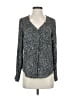 metaphor Gray Long Sleeve Blouse Size XS - photo 1