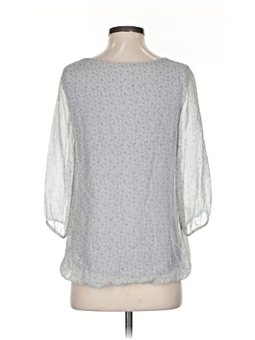 Giusy 3/4 Sleeve Silk Top (view 2)