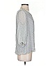 Giusy 100% Silk Gray Green 3/4 Sleeve Silk Top Size S - photo 4