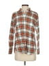 J.Crew 100% Cotton Plaid Ivory Long Sleeve Button-Down Shirt Size 2 - photo 1