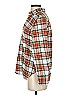 J.Crew 100% Cotton Plaid Ivory Long Sleeve Button-Down Shirt Size 2 - photo 5